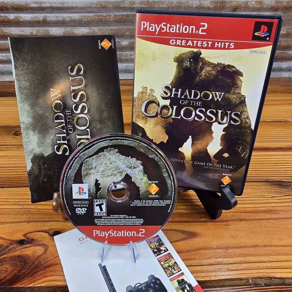 Shadow of the Colossus PS2 Greatest Hits Sony PlayStation2 CIB Tested Super MINT